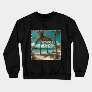 Bonaire Island Design Crewneck Sweatshirt